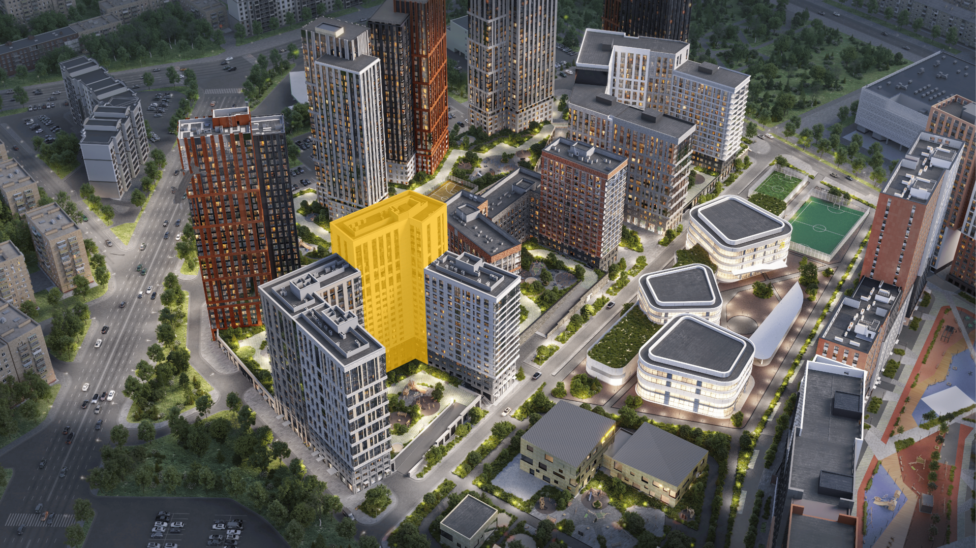 2-комнатная квартира, 43.84 кв.м, 8 НЕБО, изображение-25