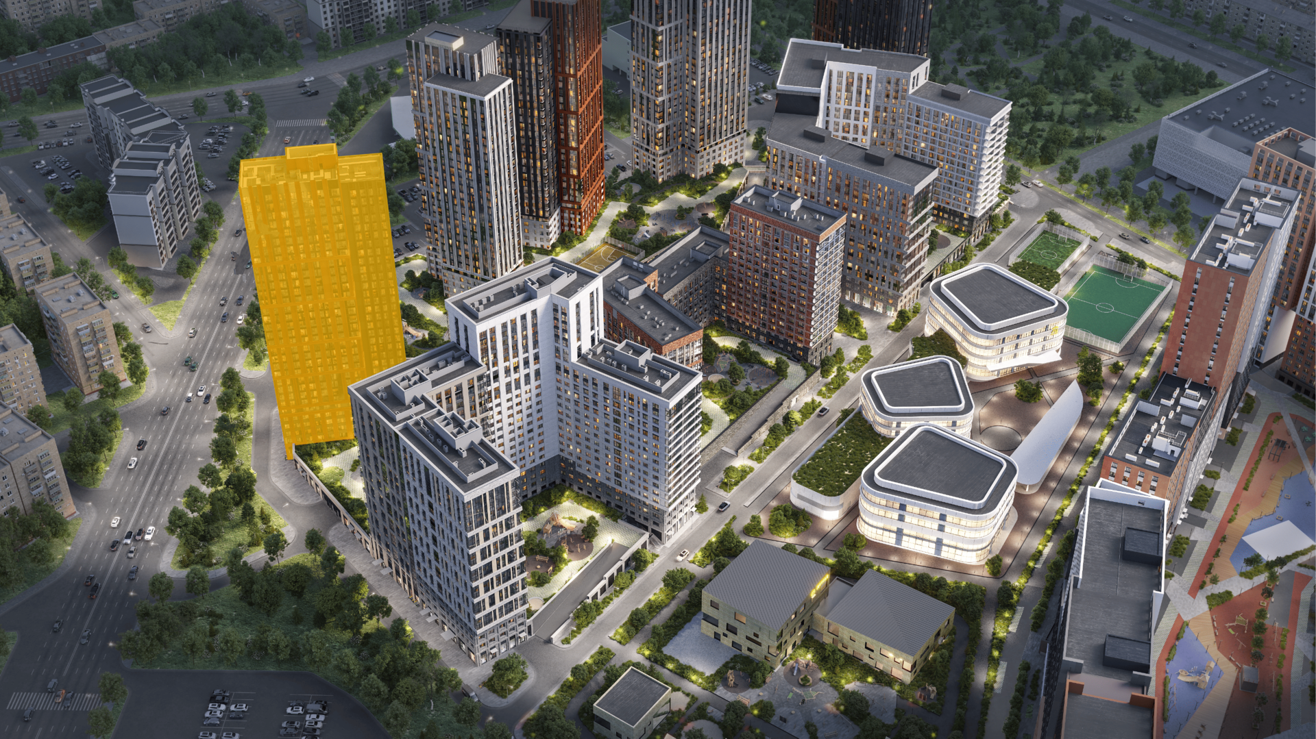 2-комнатная квартира, 46.65 кв.м, 8 НЕБО, изображение-36